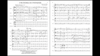 I Wonder As I Wander by John Jacob Niles/arr. Bob Krogstad