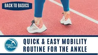 Quick and easy mobility routine for the ankle!