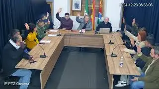 Pleno Extraordinario del Ayuntamiento de Cenes de la Vega 23-12-2024