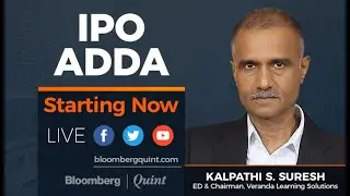 IPO Adda With Veranda Learning Solutions' Kalpathi S. Suresh