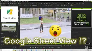 CC5 Google Street View Lighting Tutorial | Character Creator 5 #cc5 #charactercreator5  #tutorial