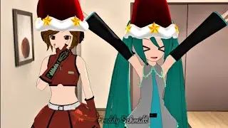 Miku y su Familia Vocaloid en Navidad (MMD Loquendo) Especial Navide&ntilde;a 🎄✨