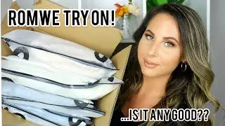 ROMWE TRY ON HAUL/ REVIEW! (fall/winter 2020)