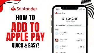 How to Add Santander Card to Apple Pay (2026) - QUICK & EASY!