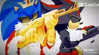 Shadow ense&ntilde;ando a Sonic como apuntar y disparar 