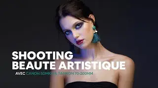 Shooting photo beaut&eacute; artistique en studio - Creative Beauty Photoshoot Lighting