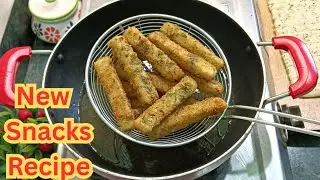 एक कच्चा बटाटा व एक वाटी रव्या पासून बनवा संपूर्ण परिवारासाठी पोटभरीचा भन्नाट नाश्ता|AlooSuji Snacks