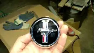 how to modify 2011-2014 mustang center caps to fit sve drift wheels