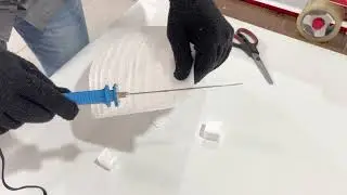 Ferro estilo caneta cortador De Isopor Espuma El&eacute;trico L&acirc;mina 15 Cm Bivolt