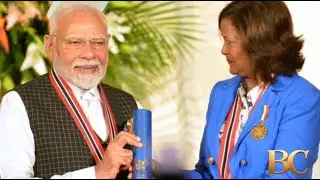 Indian PM Modi receives Trinidad and Tobago&rsquo;s highest honor
