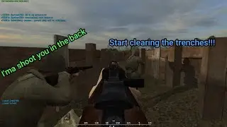 Doing Omaha beach landing with the boys and this happen mid battle in Project Reality