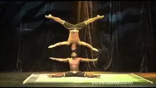 Hand Balancing Acrobatic Duo Show