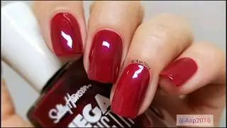 Sally Hansen Mega Strength Swatches