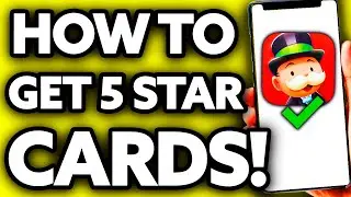 How To Get 5 Star Cards in Monopoly GO (BEST Way!)
