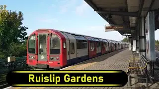 Tube Station Ruislip Gardens - London 🇬🇧 - Walkthrough 🚶