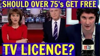 Should The OVER 75's Get a FREE TV Licence? - LBC