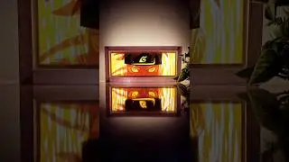 Naruto 3D Shadow Light Box🔥 l Anime Light Box #shorts #ytshorts #diy #art #naruto #lightbox #fyp