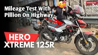 Hero Xtreme 125R | Xtreme 125R Mileage Test | सोचा नहीं था इतना देगी! | My Last vlog 2025💔