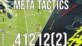 BEST META 41212(2) CUSTOM TACTICS & INSTRUCTIONS (POST PATCH) - FIFA 22