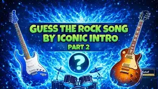 Угадайте вступление к рок-песне за 5 секунд 🎸 | Викторина по культовым рок-вступлениям &ndash; Часть 2