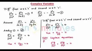 M3 | 16 | Complex Variable_Harmonic function_(Part_2)