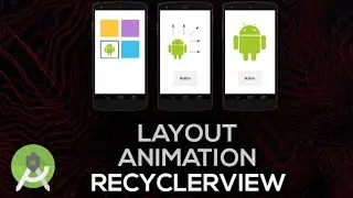 How To Set Layout Animation To RycyclerView #shorts #androidstudiotutorial #createandroidapp #apk