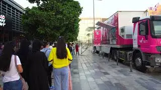 Pink Caravan Breast Cancer Screening in City Walk, Dubai