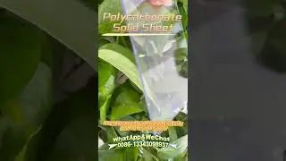PC solid sheets are lightweight yet impact-resistant materials used in construction