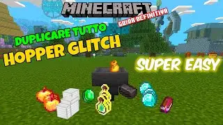 Come DUPLICARE ITEM grazie ad UNA TRAMOGGIA su BEDROCK (Netherite, Diamanti..) || MINECRAFT ITA