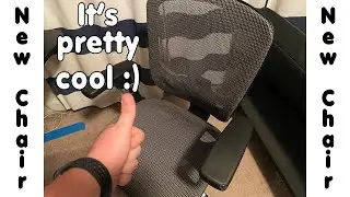 *New Chair* (Staples Hyken Ergonomic Chair)