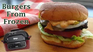 Бургеры Ninja Foodi Grill из замороженного состояния