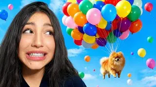 РОЗЫГРЫШ НАД РОДИТЕЛЯМИ С ЛЕТУЧЕЙ СОБАКОЙ‼️🐶 | eslis