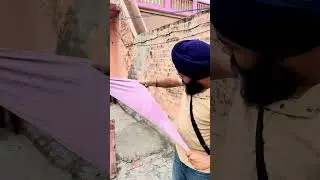ਦਸਤਾਰ ਸਿਖਲਾਈ ਲਈ ਪਹਿਲੀ ਪੌੜੀ , ਪੱਗ ਦੀ ਪੂਣੀ ਕਰਨ ਦਾ ਸੱਭ ਤੋਂ ਸੌਖਾ ਤਰੀਕਾ