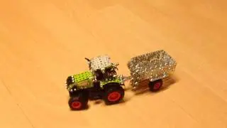 Tronico Metallbaukasten - RC Tractor Claas Axion 850 - 1:64 - LED-light - radio control
