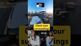 Check Mirrors! #driving #car #test #fail #moped #london #teacher #learn #howto #pass #road #fyp