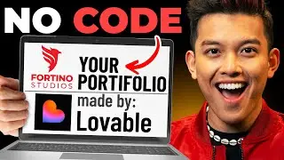 I Built My Portfolio Website Using AI Agent
