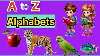 a for apple,  alphabets sound