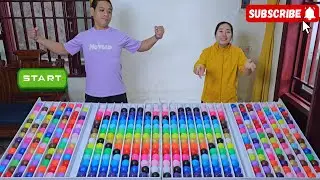 💥💥💥 Color Ball Sorting Game | Relaxing ASMR Puzzle Showdown 💥 level 05