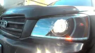 Toyota Highlander динамические ДХО