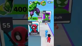 RANK UP Monster Hero Collector Run 👾 #shorts #funnyvideo #hero #fyp