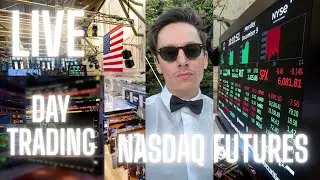 LATE MORNING DAY TRADING LIVE WITH RARE JOHNNY | NASDAQ FUTURES STOCK MARKET