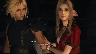 FINAL FANTASY 7 REBIRTH Cloud & Aerith Dating Clock Tower Cutscenes No Commentary PS5