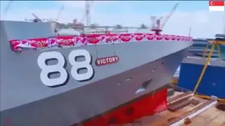 Сингапур спустил на воду первый многоцелевой боевой корабль &laquo;Victory&raquo;