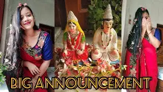 Big Announcement 👰 || Are You Excited 🤩 ?? #viral #banglavlog #announcement