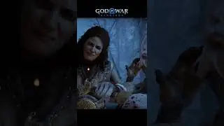 Фрейя атакует Кратоса. Вступительный бой &mdash; God of War Ragnar&ouml;k #godofwarragnarok
