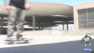 Half cab nose manual nollie backside flip out - Chucky Gerold - clip of the day
