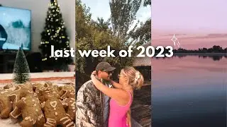 last week of 2023 ✨ │ christmas cocktail competition & staying on a houseboat for new years!