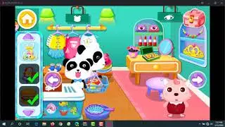 Cartoon game for kids - Baby Panda's  Shopping in Supermarket  #2