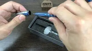 Тактическая ручка Titanium W/Blue Inc 1100-15 от Benchmade