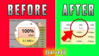 ИСПРАВЛЕНИЕ 100% ЗАГРУЗКИ ДИСКА | Полное руководство✔️